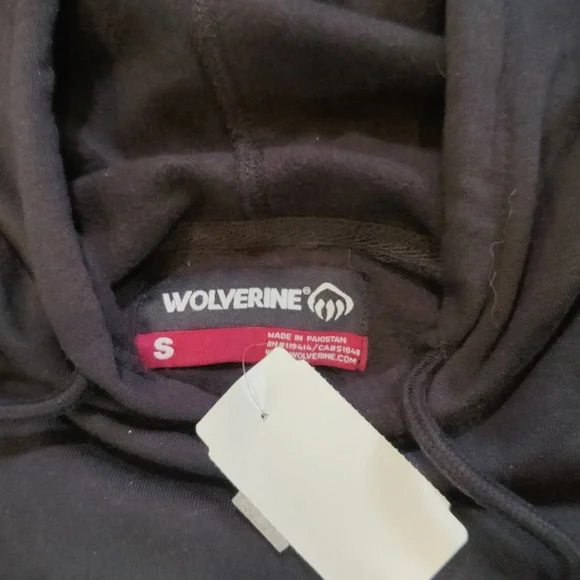Wolverine Sweatshirt Hoodie Mens sz Small NWT - Picture 2 of 5